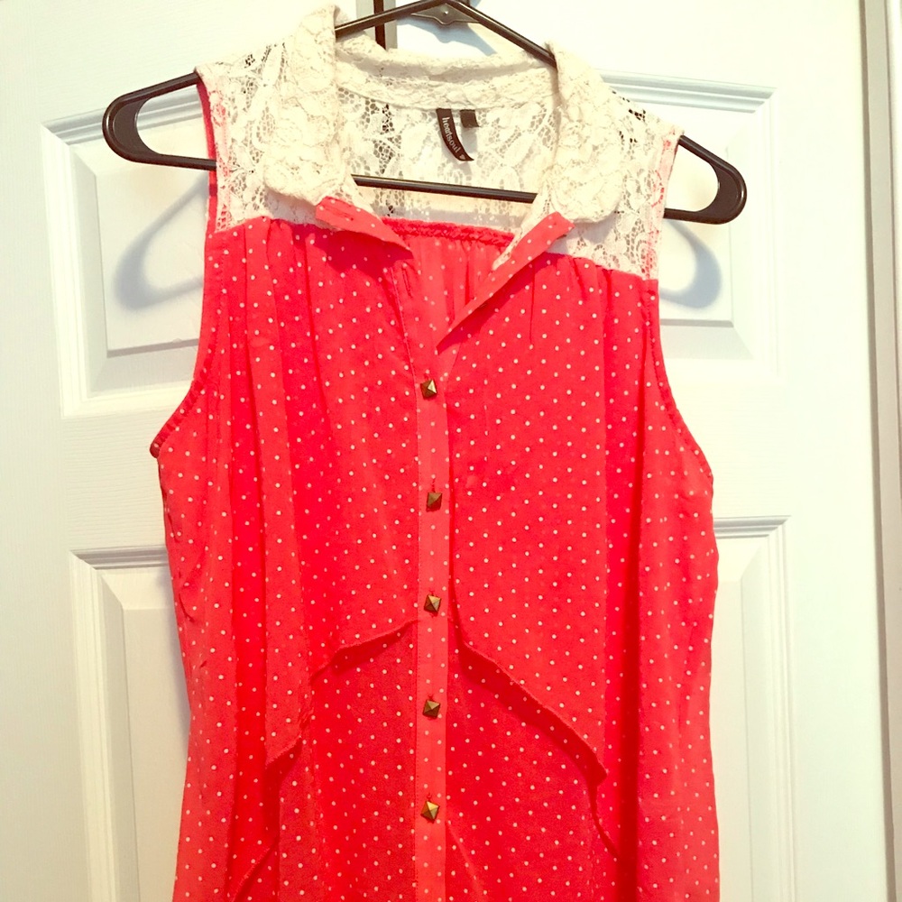 Hi/Lo tank top